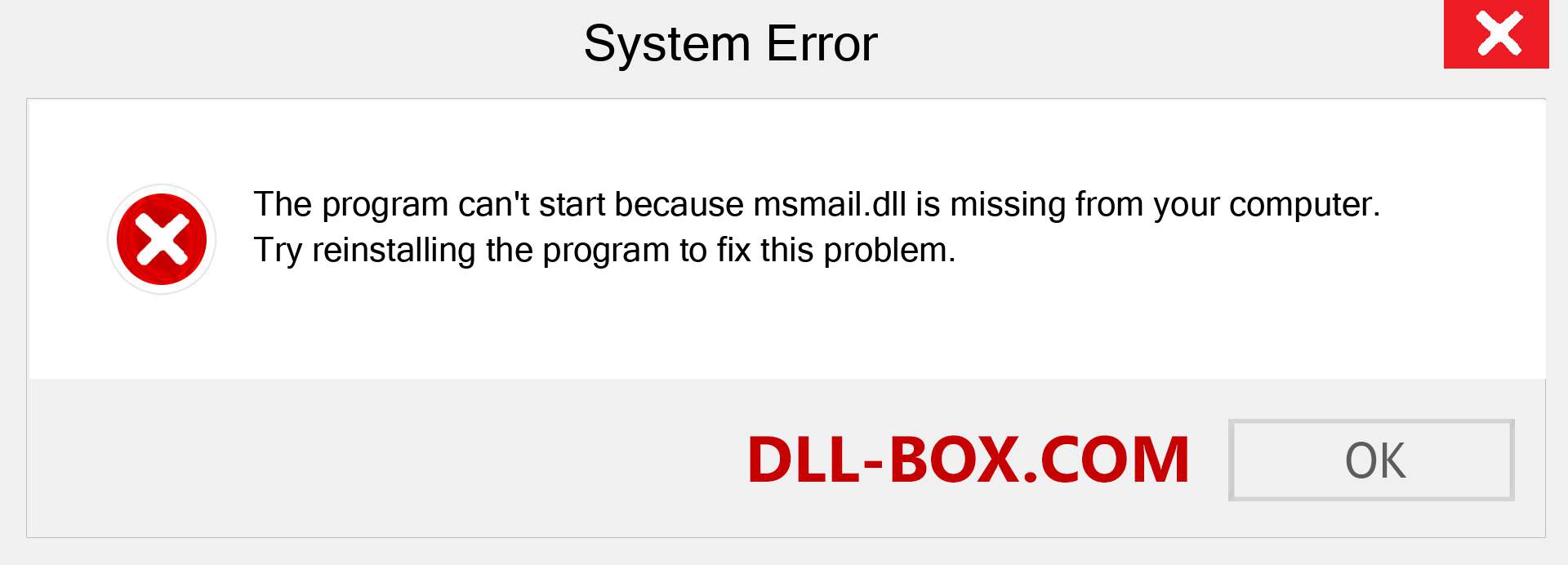  msmail.dll file is missing?. Download for Windows 7, 8, 10 - Fix  msmail dll Missing Error on Windows, photos, images