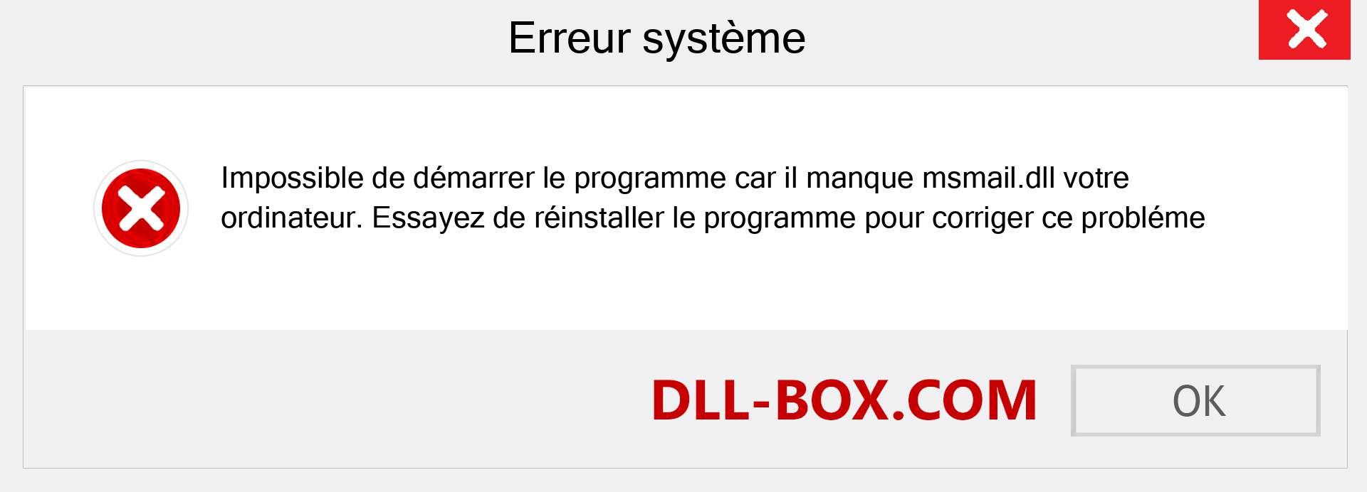 Le fichier msmail.dll est manquant ?. Télécharger pour Windows 7, 8, 10 - Correction de l'erreur manquante msmail dll sur Windows, photos, images